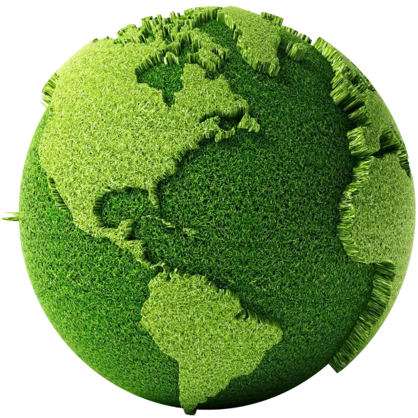 Green globe